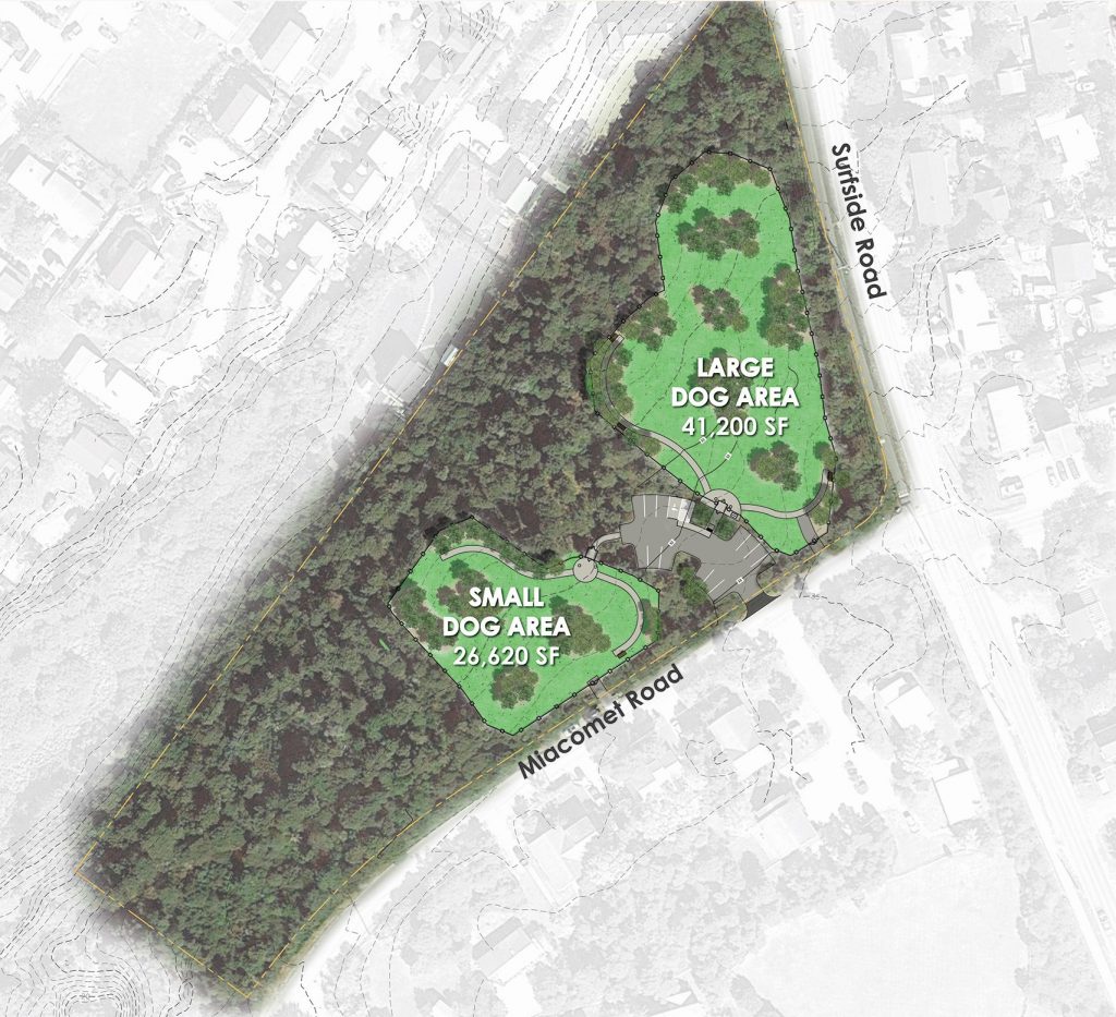 Dog Park conceptual plan