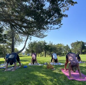 Outdoor Yoga at Creeks Preserve