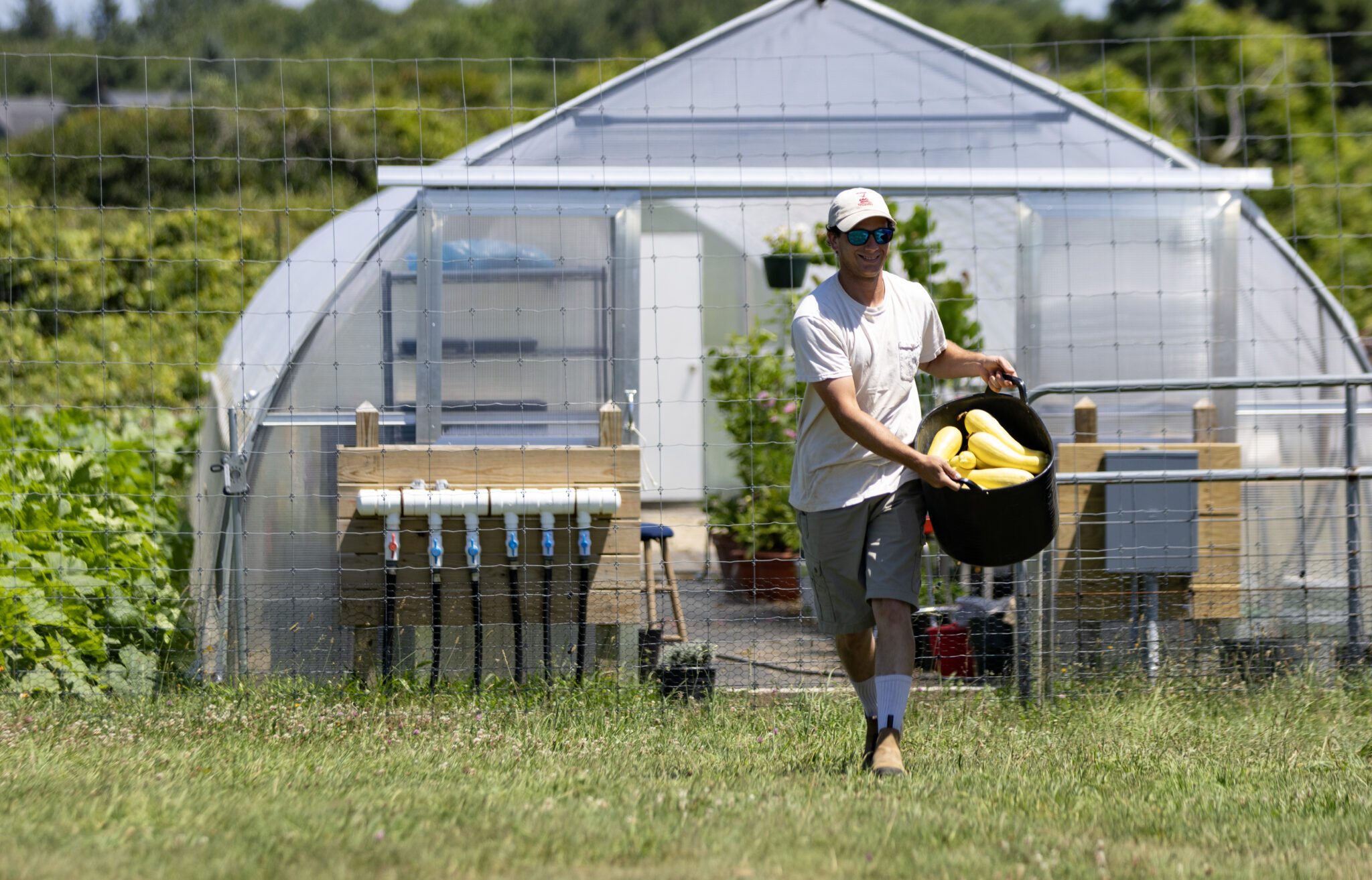 Farmer in Focus Nick Larrabee of My Grandfather’s Farm Nantucket