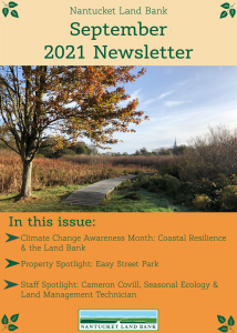 Cover of the September 2021 Newsletter