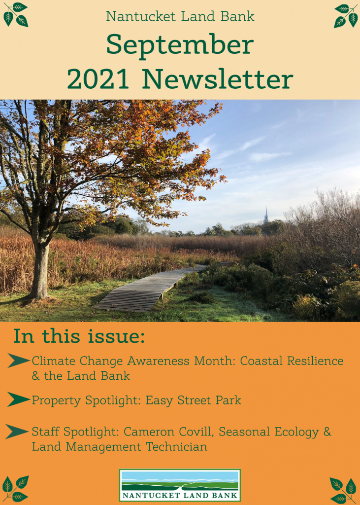 Newsletter Archive Nantucket Land Bank