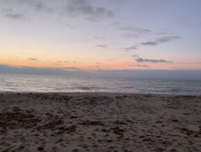 Sunset at Cisco Beach