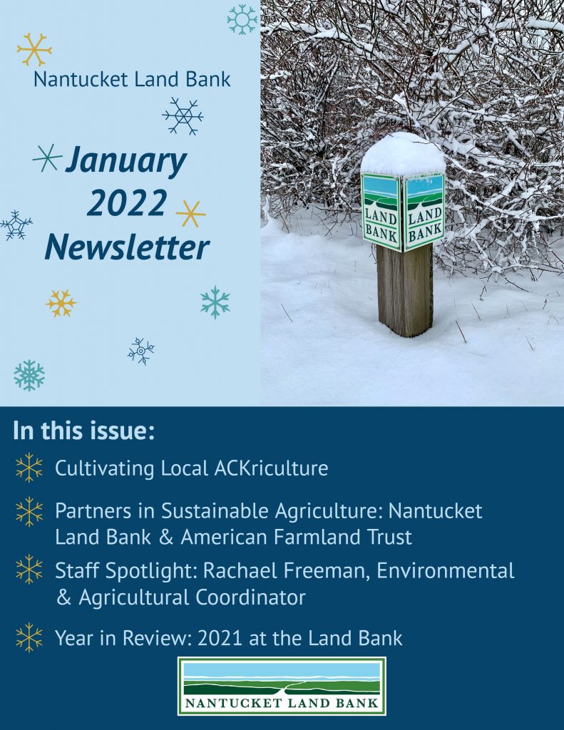 Newsletter Archive Nantucket Land Bank