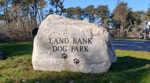 Nantucket Land Bank Dog Park Entrance