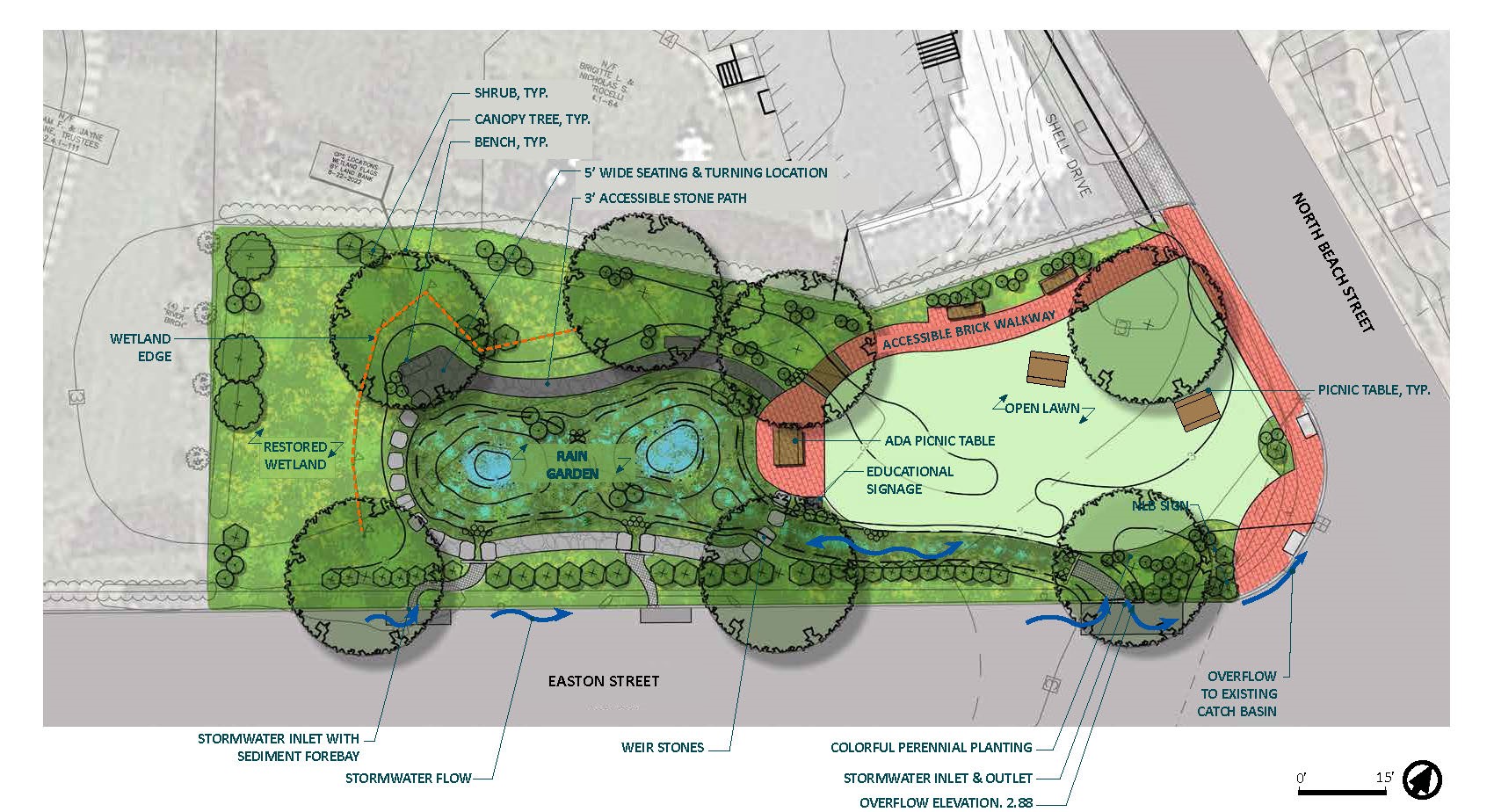 Land Bank Rain Garden Concept Plan