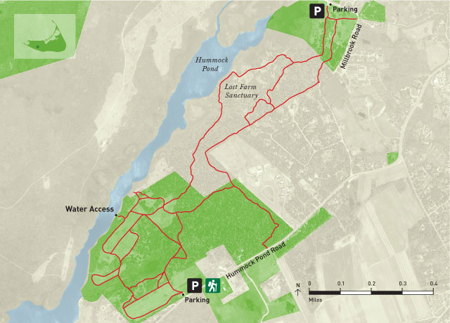 Gardner Farm Trail Map