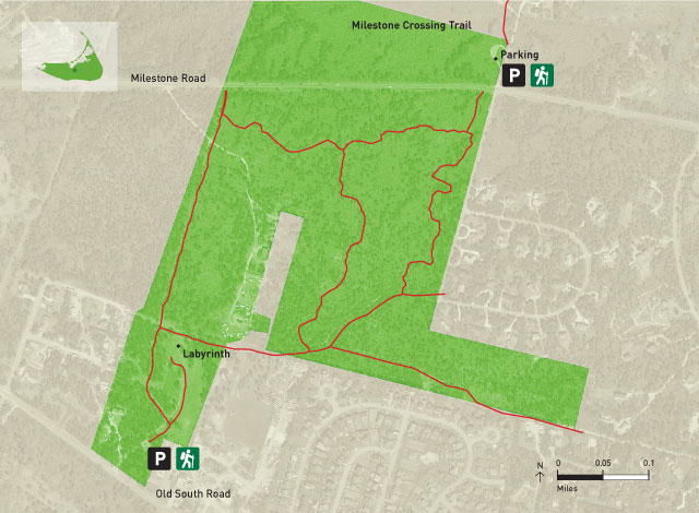 Hinsdale Park Trail Map