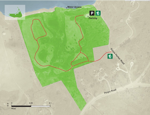 Holly Farm Trail Map