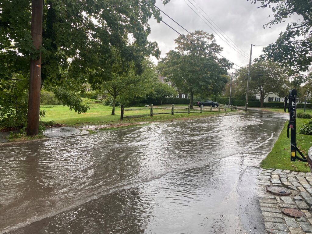 Flooding on North Liberty Street