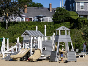 Codfish Park Playground slides